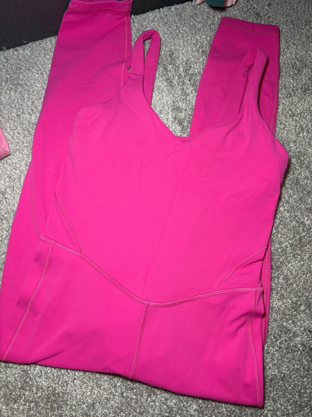Sonic pink lululemon athletica Full-Length Jumpsuit